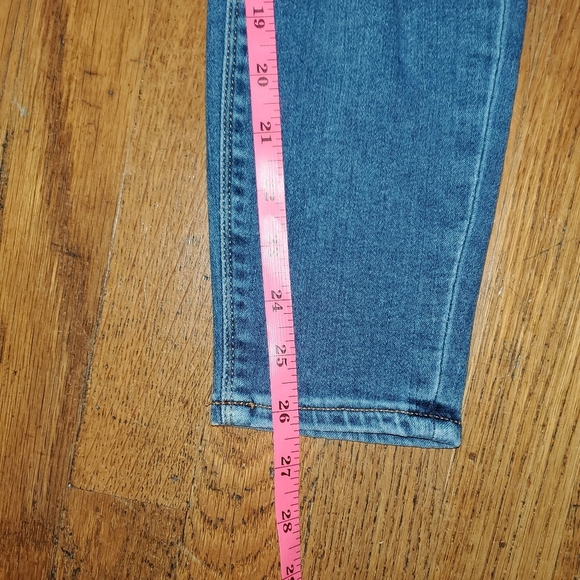 ASOS Blue Distressed Women's Jeggings - Picture 10 of 13